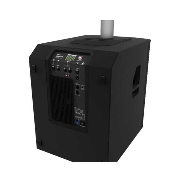 Image of Electro-Voice Evolve 90 18 Subwoofer and Column Pa System (Black, 2 Items) | 18 Sub Plus 8x4.7 Column Drivers, 2000W Amp, Bluetooth Tws and Quicksmart App, 134 Db Spl, 35 Hz-18 Khz