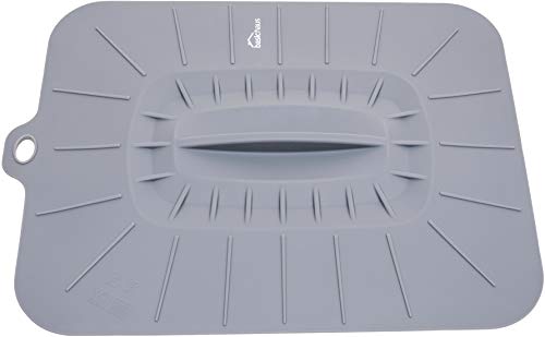 Basic Haus Rectangular Silicone Lid - 12.75 x 10.5 inches - Suction Cover