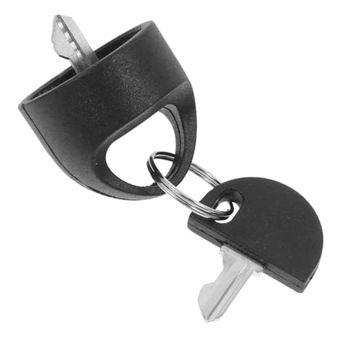 KOCKSHION 電動モビリティスクーター用イグニッションキー 交換用スキー ブラック 合製 耐久性のあるデザイン 高齢者向け スクーターアクセサリー対応