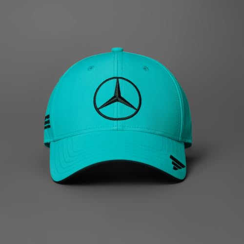 Image of adidas Unisex Polyester|Mercedes - AMG Petronas Formula ONE Team Driver Cap |ADI-86