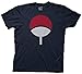 Ripple Junction Naruto - Shippuden Sasuke Uchiha Symbol Adult T-Shirt Small Navy