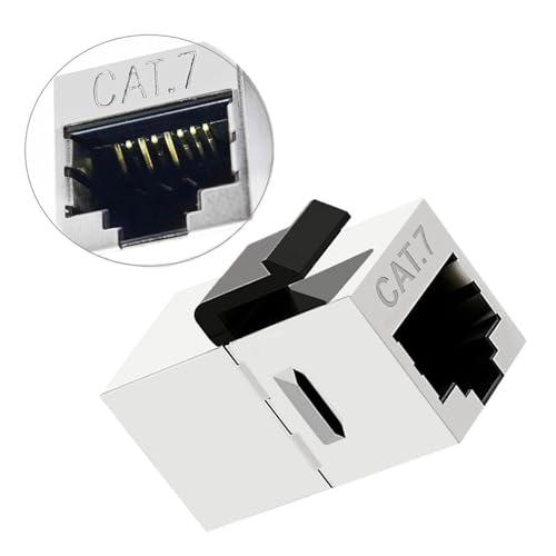 Acoplador Keystone cablecc RJ45 10-Gigabit CAT7 miniatura 2