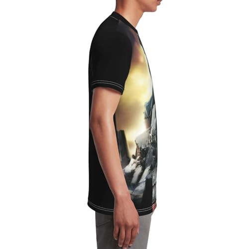 Girl T Shirts for Full Metal Alchemistes Tops,Casual 3D Print Short-Sleeve tee for School3