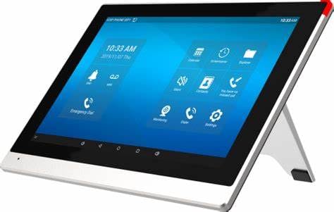 Generic Fanvil i56A Touchscreen Android Indoor Doorphone and Intercom Station with Fanvil DS102 Desktop Stand