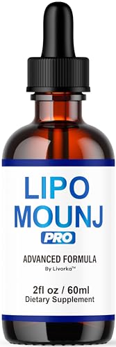LipoMounj Pro Drops - Official LipoMounj Pro Droppers Premium Advanced Formula Support, Natural Liquid Formula Supplement for Overall Wellness and Support Health, 1 Bottle for 1 Month