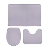 Tapis de salle de bain antidérapant : le support antidérapant aide à maintenir le tapis fermement en place sans glisser, vous rendant plus sûr et plus confortable.