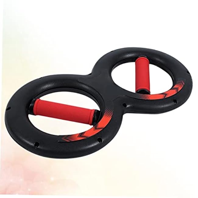 Kisangel Figure 8 chest expander hand exerciser Arm Strength Trainer arm rod exercise power bar power workout barbell devices wrist roller hand grippers for exercising grabbing enhancer fitness