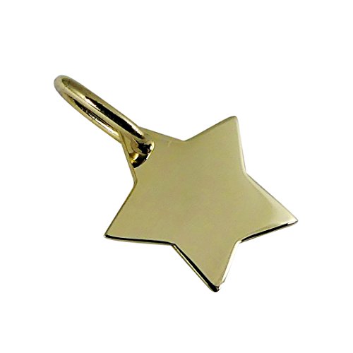 Pendentif étoile en or jaune 14 carats 585 Cover