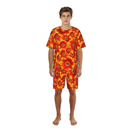 Pyjama d'été homme à manches courtes pour vos journées détente