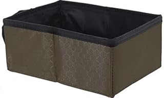 Dogs Collection Comedero plegable para bebidas y comida, 18 cm, color verde militar