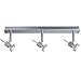 Produktbild Paulmann Spotlights Cumin Balken 3x35W GU5,3 Chrom matt
