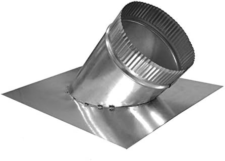 45 Degree Saddletap on Flat HVAC (10")