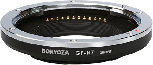 Boryoza GF-NZ Auto Foucs �����Y�A�_�v�^�[ �x�m�t�C���� GFX �}�E���g�����Y �j�R�� Z �}�E���g�J���� Z9/Z8/ZF/ZFC/Z7III/Z7II/Z6III/Z6II/Z5/Z5II/Z50II/Z50/Z30