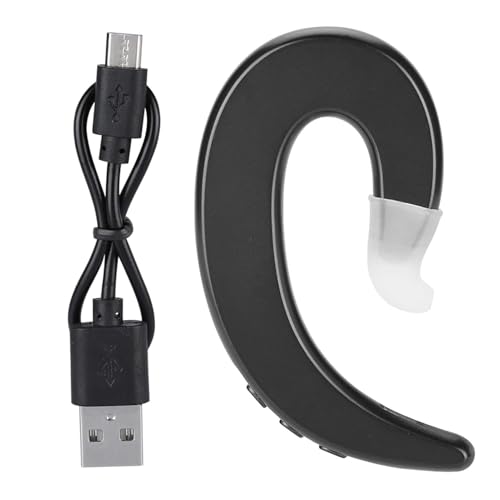 Image of Drumstone (Exclusively 𝟭𝟬+𝟱 Year Warranty) Bone Conduction Wireless Bluetooth Earbuds - Ultra-Thin Design with Mic, Noise Reduction, and Universal Compatibility for Sports