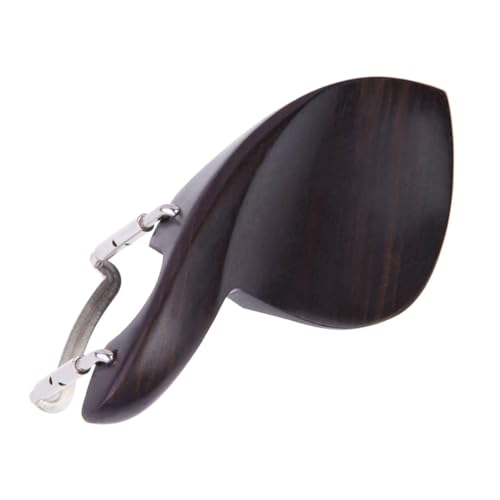 DYNWAVE Violin Chinrest Violin Cheek Pad Wood Multifunction Comfortable Musical Instrument Accessories for Stage Performance Concert
