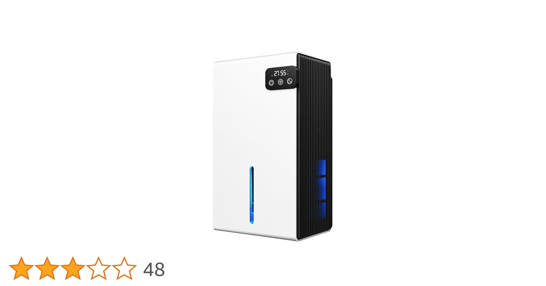 Amazon | 除湿機 衣類乾燥 小型 静音設計【最大1L/日・大容量2.8