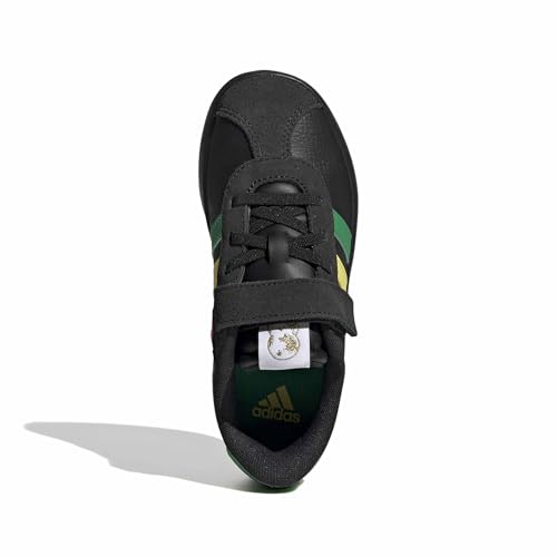 Image of adidas Kids' VL Court 3.0 Elastic Lace & Strap Shoe