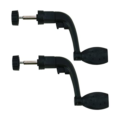 BESPORTBLE 2Pcs Universal Plastic Power Hhandle Fishing Reels Crank Rock Arm Fishing Reels Handle for Fishing Handle Replacement Parts Fishing Supplies