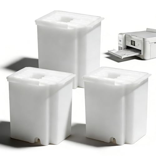 3 almohadillas de esponja para depósito de tinta para impresora Epson L1110/L1250/L3110/L3158/L3160/L3210/L3250 para caja de mantenimiento