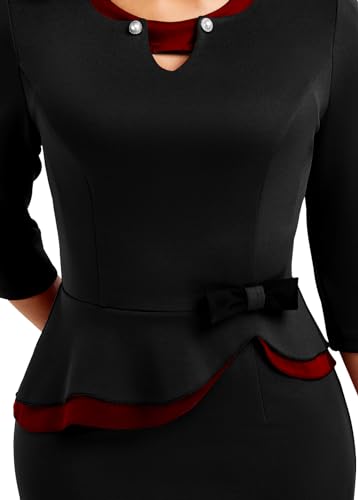 Image of Women's Elegant Dress Sexy Clubwear Casual Fashion Pencil Outfits Bodycon Maxi Wear to Work Dresse