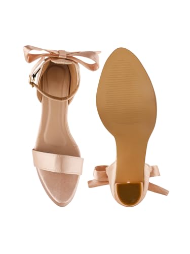 Image of SilverArrow womens Knotco Fashion Sandals|Block Heel Sandals With AnkLe Buckle Strap|Fusion Wear