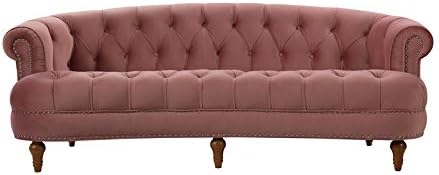 Jennifer Taylor Home La Rosa Sofas, Ash/Rose