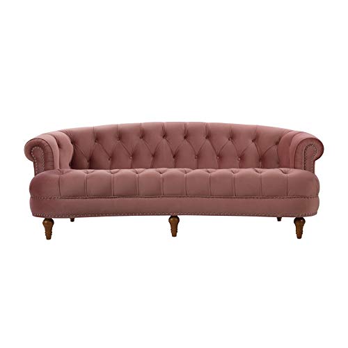 Jennifer Taylor Home La Rosa Sofas, Ash/Rose #TOP16