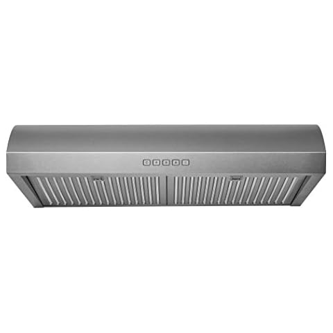 Hauslane Range Hood 30 Inch, Hood Vent for Kitchen | Low Noise Performance, LED Lamp, Stainless Steel Ducted or Ductless, Kitchen Range Hood UC-B018 Cover