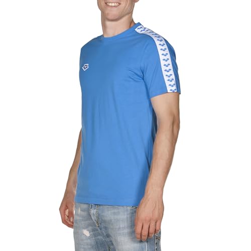 Arena Men's Team Stripe T-Shirt, Royal - White (US), S - Afbeelding 4