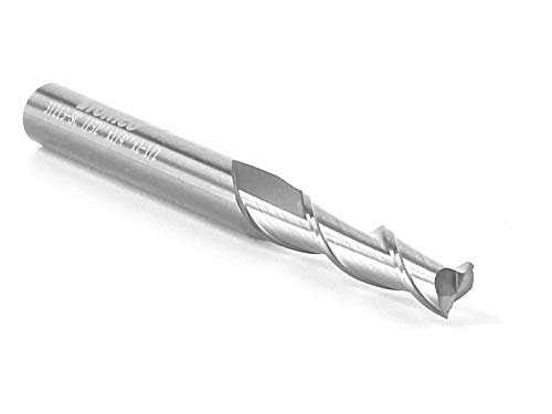 Image of YONICO Upcut Router Bits Spiral 2 Flute Solid Carbide CNC End Mill 7 /32-Inch Dia. 1 /4-Inch Shank 31213-SC