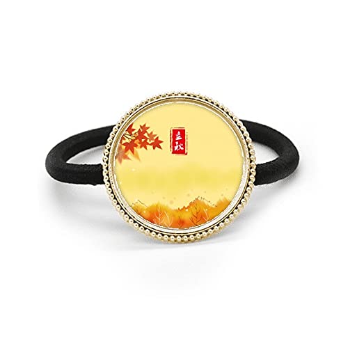 Élastique à cheveux en métal argenté idéal pour sublimer vos coiffures de bureau
