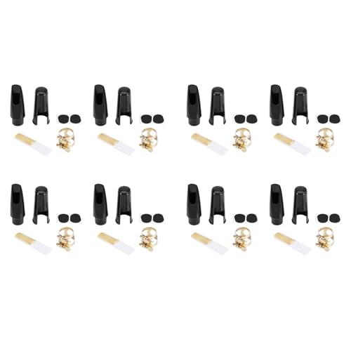Saxophone noir 8X avec pack accessoires roseau boucle et pads