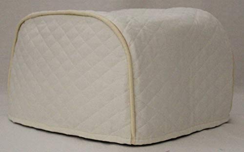 Simple Home Inspirations Solid Quilted Cover Compatible with The Ninja Foodi Grill (Cream)