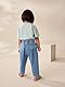 NEXT Jeans mit Bindegürtel Light Wash 3 Monate