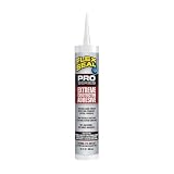 Flex Seal Construction Adhesive Extreme Glue, Waterproof, Structural-Grade Strength, Instant-Grab, Multi-Surface Indoor/Outdoor, Paintable, Flexible, Use Underwater, Gap-Filling, 10 fl oz Cartridge