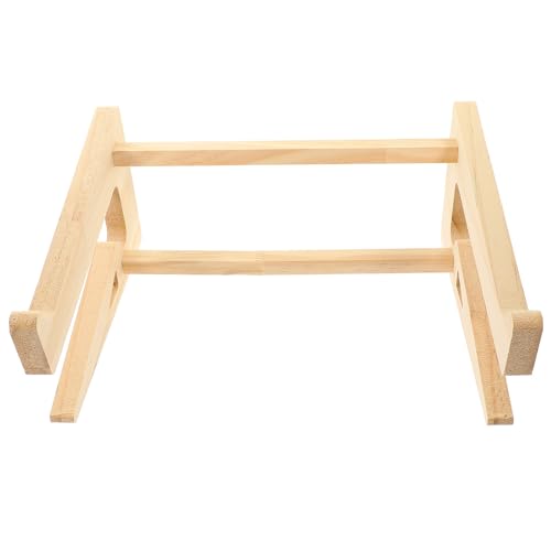 Soporte para portátil en madera sólida PRETYZOOM 10-14.7 pulg
