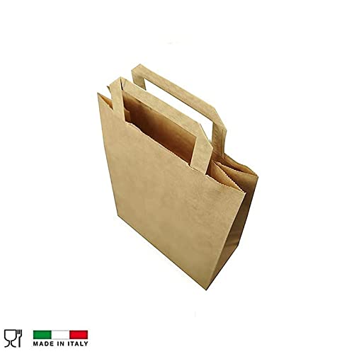 1000 Sacchetti Carta Kraft Avana 17x34 Cm - Per Alimenti E Confezioni - Foto 4