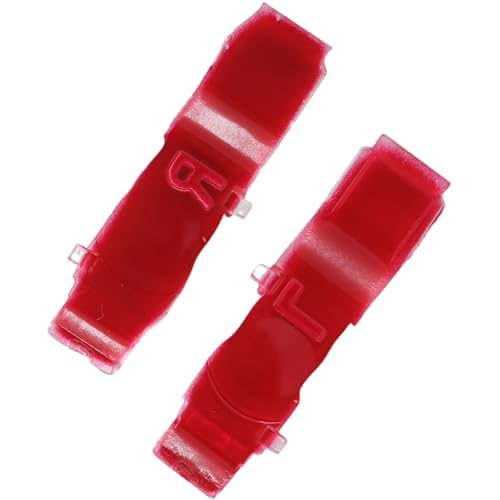 Image of Deal4GO Left Right L R Trigger Button Replacement for PSP 2000 PSP 3000 - Transparent Red