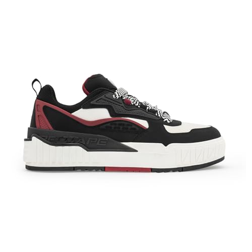 Red Tape Men's Black Casual Sneakers - Image 3