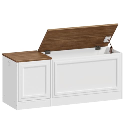HOOBRO Storage Bench, 47.2