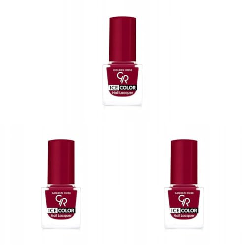 Golden Rose Ice Color Nail Lacquer No:126 (3 paketi)