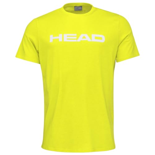 HEAD Club Basic T-Shirt Homme, Jaune, M