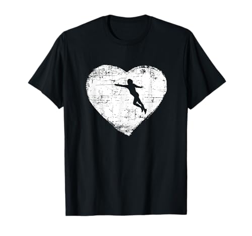 T-shirt scherma | Heart Fencing Love Shirt Maglietta