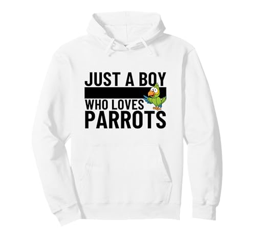 Just A Boy Who Loves Parrot Funny Parrot �p�[�J�[
