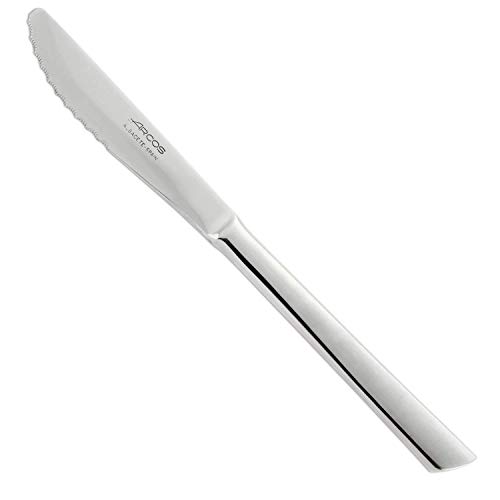 Arcos Series Toscana - Box 12 Pieces Dessert Knife Table Knife - Monoblock of one Piece Stainless Steel 90 mm (3.54 Inch) Silver Colour (12 Piece) - Image 2
