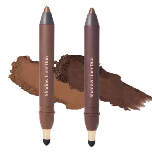 Delineador y sombra de ojos 2 en 1 con doble punta miniatura 1