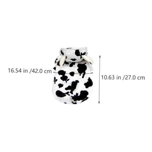 Disfraz para perro Vaca Talla M KESYOO miniatura 2