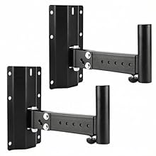 Universal Compatibility: Suitable for most PA speakers with a 35mmØ centre tube diameter. Material: Made of steel, not easy to rust, can be used for a long time, good load-bearing capacity, single load-bearing about 35KG. Adjustable length: 5 levels ...