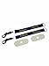 chubuddy Chewy Holders Set of 2-2 Navy Tether-Bracelets and 2 Natural Straps