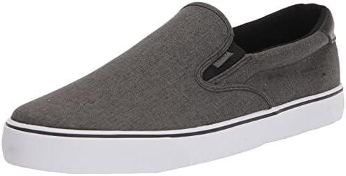 Lugz mens Sneaker, Black/White/Gum, 9.5 US